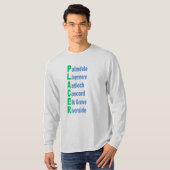 Long Sleeve T-Shirt ash TOURISM CALIFORNIA (Voorkant volledig)