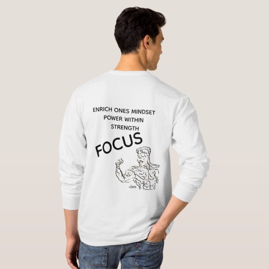 Long Sleeve T-shirt : Focus (Achterkant volledig)