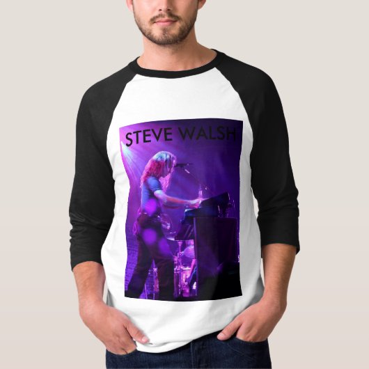 Long Sleeved Steve in Concert T-Shirt (Voorkant)