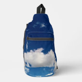 Long soft cloud sling bag (Voorkant)