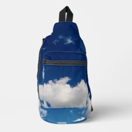 Long soft cloud sling bag