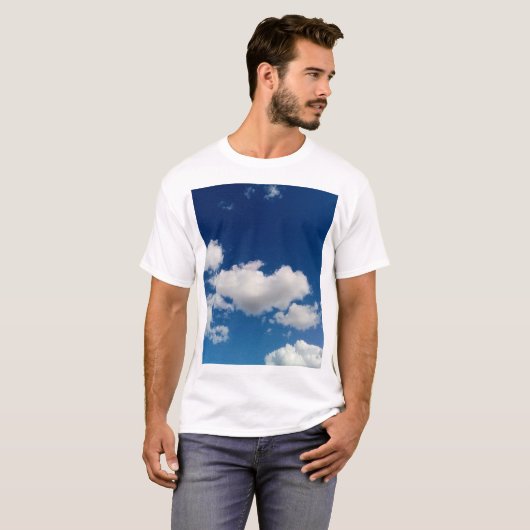 Long soft cloud t-shirt (Voorkant volledig)