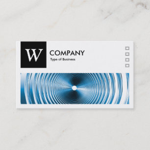 Long Spring Blue - Logo en panel v2 - zwart Visitekaartje