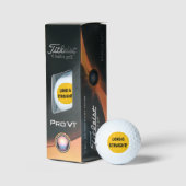 LONG & STRAIGHT Aangepaste Golfbal Golfballen (Verpakking)