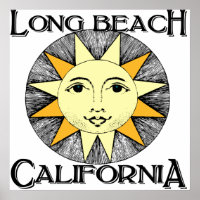 Long strand Californië
