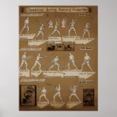 Long Sword Guard Poster Sepia (Voorkant)