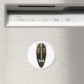 Long Tiki Mask Thunder_Cove Magneet (Insitu (Vaatwasser))