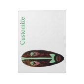 Long Tiki Mask Thunder_Cove Notitieblok (Linkerzijde)