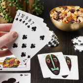 Long Tiki Mask Thunder_Cove Pokerkaarten (Insitu)