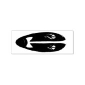 Long Tiki Mask Thunder_Cove Rubberstempel (Gestempeld)