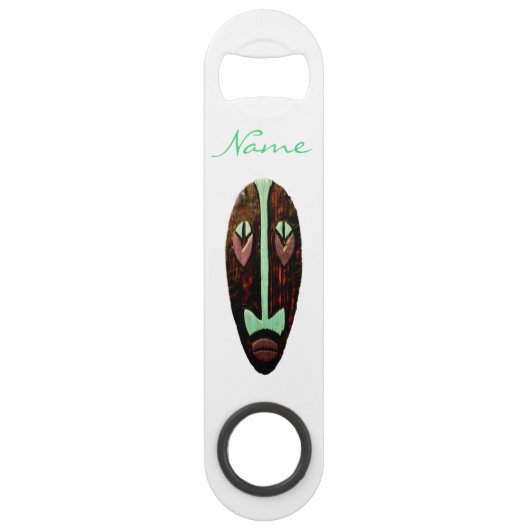 Long Tiki Mask Thunder_Cove Speed Flessenopener (Voorkant)
