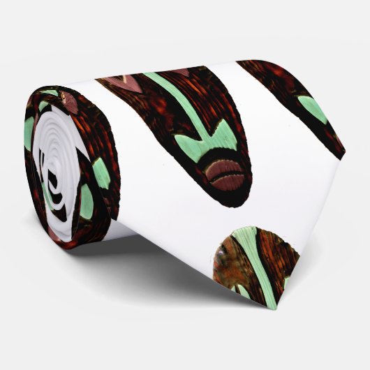 Long Tiki Mask Thunder_Cove Stropdas (Opgerold)