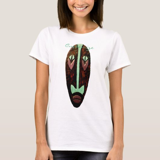 Long Tiki Mask Thunder_Cove T-shirt (Voorkant)