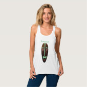Long Tiki Mask Thunder_Cove Tanktop (Volledige Voorkant)