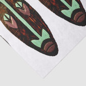 Long Tiki Mask Thunder_Cove Tissuepapier (Detail)