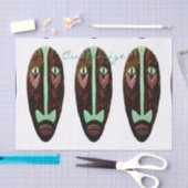 Long Tiki Mask Thunder_Cove Tissuepapier (Craft)