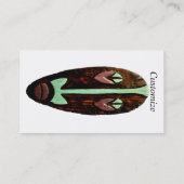 Long Tiki Mask Thunder_Cove Visitekaartje (Achterkant)