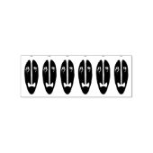 Long Tiki maskers Thunder_Cove Rubberstempel (Gestempeld)
