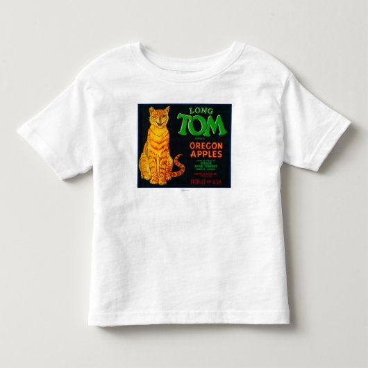 Long Tom Apple Crate LabelMonroe, OF Kinder Shirts (Voorkant)