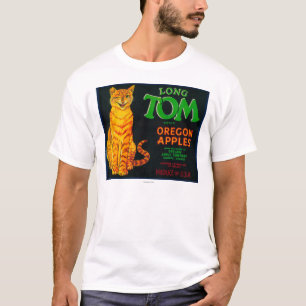 Long Tom Apple Crate LabelMonroe, OF T-shirt