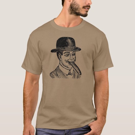 Long Tongue  Man T-Shirt (Voorkant)