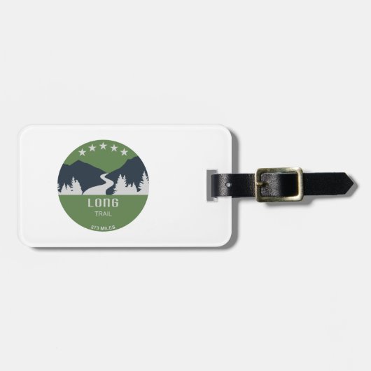 Long Trail Vermont Bagagelabel (Voorkant horizontaal)