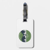 Long Trail Vermont Bagagelabel (Achterkant verticaal)