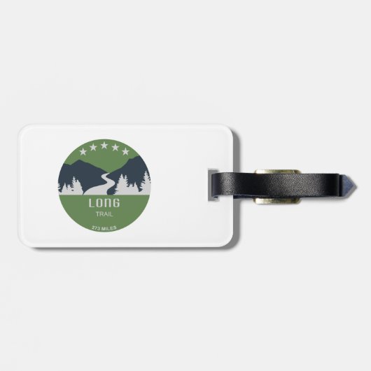 Long Trail Vermont Bagagelabel (Achterkant horizontaal)
