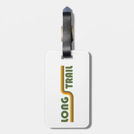 Long Trail Vermont Bagagelabel (Achterkant verticaal)