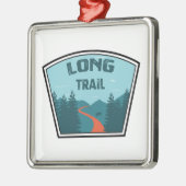 Long Trail Vermont Metalen Ornament (Links)