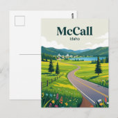 Long Valley Idaho Briefkaart (Voorkant / Achterkant)