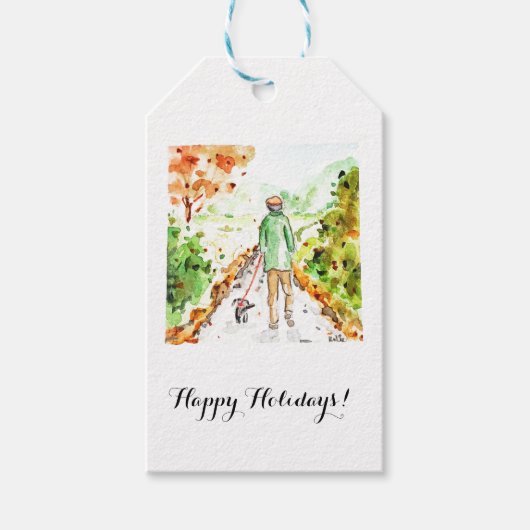 Long Walk Home Cadeaulabel (Voorkant)