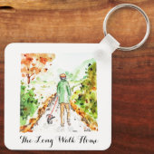 Long Walk Home Sleutelhanger (Achterkant)