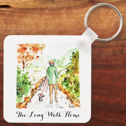 Long Walk Home Sleutelhanger (Achterkant)