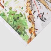 Long Walk Home Tissuepapier (Detail)