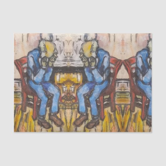 Long Walk Home Tissuepapier (Voorkant)