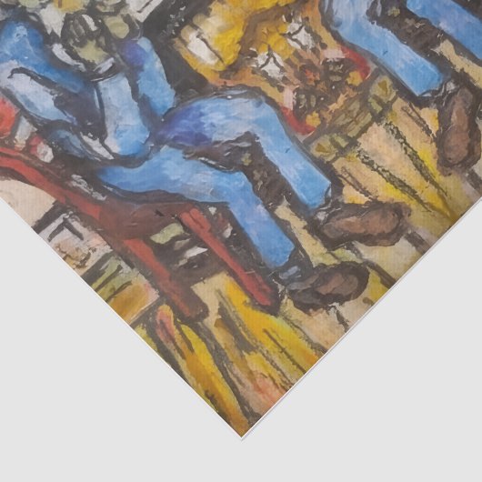 Long Walk Home Tissuepapier (Detail)