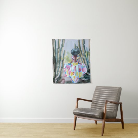 Long Walk Wandkleed (In situ)