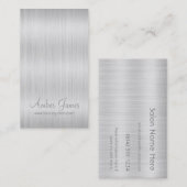 Long Wavy White Hair Colorist Visitekaartje (Voorkant / Achterkant)