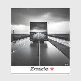 Long Way Home Verwijderbaar Vinyl Sticker