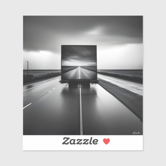 Long Way Home Verwijderbaar Vinyl Sticker (Vel)