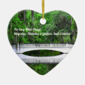 Long White Bridge Ornament (Voorkant)