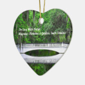 Long White Bridge Ornament (Links)