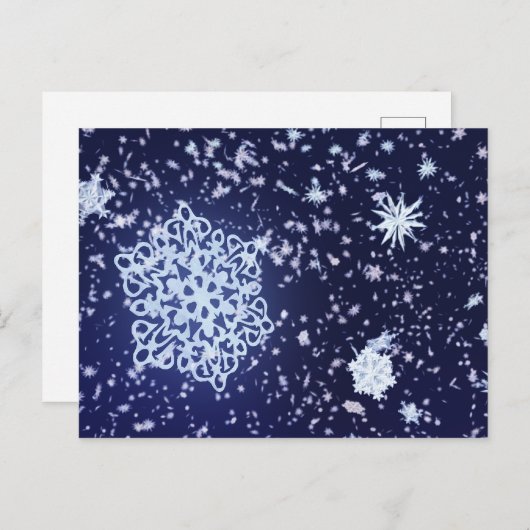 Long Winter's Night Briefkaart (Voorkant / Achterkant)