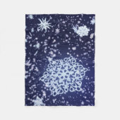 Long Winter's Night Fleece Blanket Deken (Voorkant)