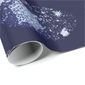 Long Winter's Night kerstwrapping Paper Cadeaupapier (Rol Hoek)
