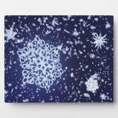 Long Winter's Night Plaque Fotoplaat (Voorkant)