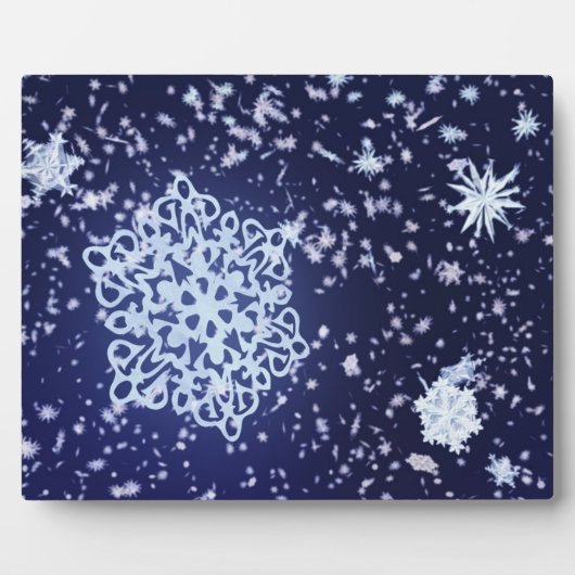 Long Winter's Night Plaque Fotoplaat (Voorkant)