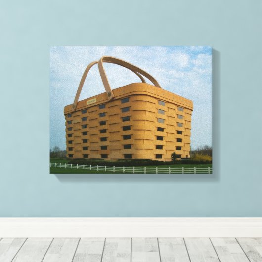 Longaberger Basket Company Wrapped Canvas (Insitu (Houten vloer))