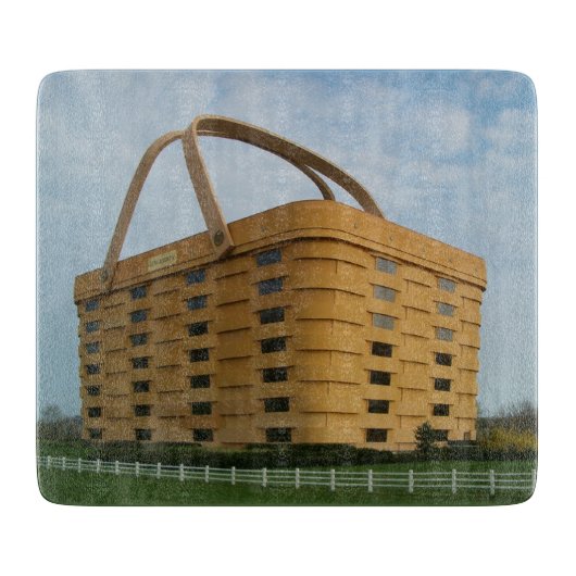 Longaberger Basket Glass Cutting Board Snijplank (Voorkant)